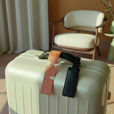 Etiquette bagage Imprimée